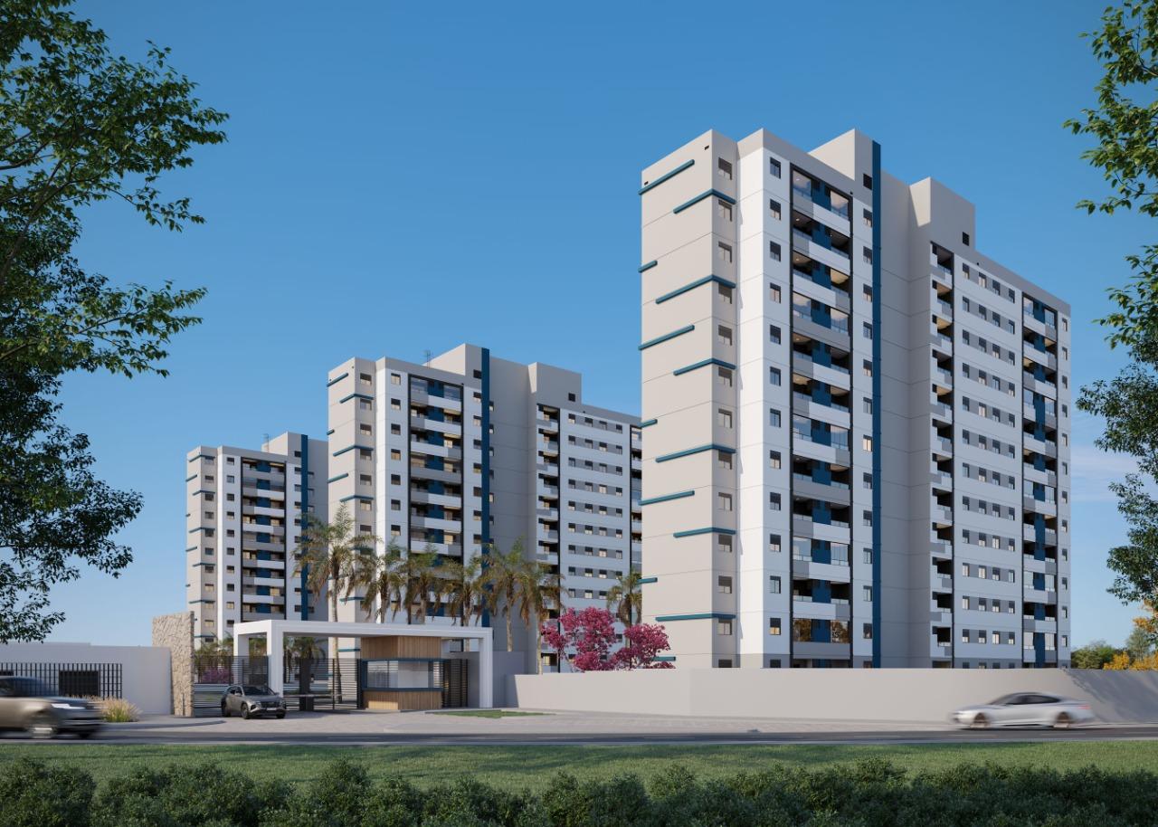 Lançamento Parque das Águas - Apê 2 quartos c/ suíte e varanda em Indaiatuba e condomínio completo