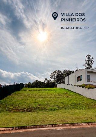 Terreno em Indaiatuba com 540m² e lazer completo no Parque Villa dos Pinheiros