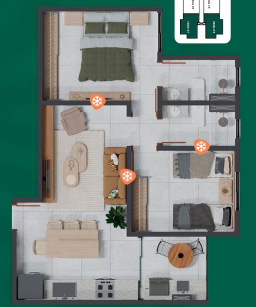 Apartamento Lançamento Itamaracá Residencial